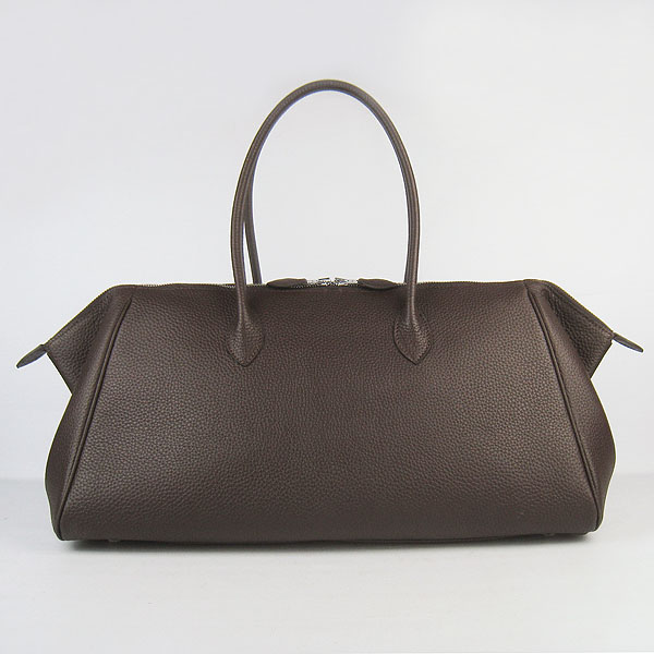 Cheap Hermes Paris Bombay Large Bag Dark Coffee H2809 - Click Image to Close